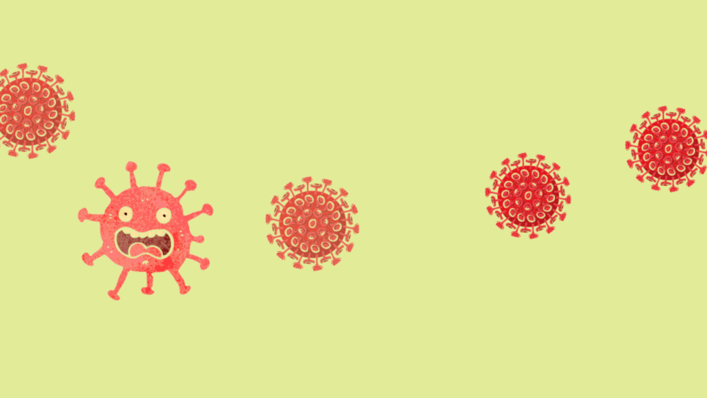 Illustrasjon av bakterier